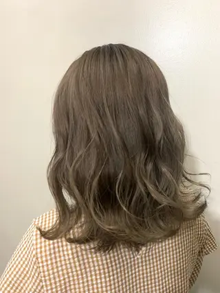 セミロング 大宮/山口 竣也のヘアスタイル
