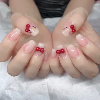 ネイル 🎀PG🩵 ネイルサロンのネイルデザイン