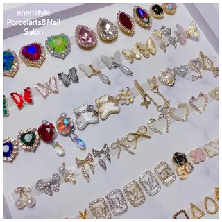 ミディアム ネイル 🐾enen style 🐾のネイルデザイン