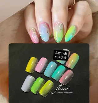 ネイル フルリール 【プライベートサロンのネイルデザイン