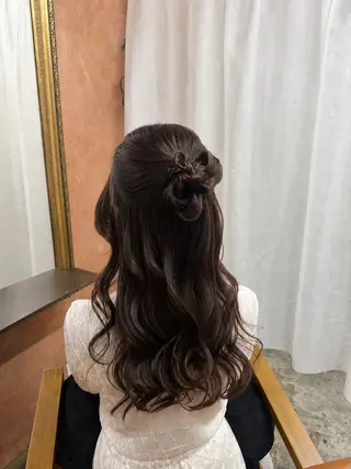 セミロング ともざねゆか UniQ/岡山駅のヘアスタイル