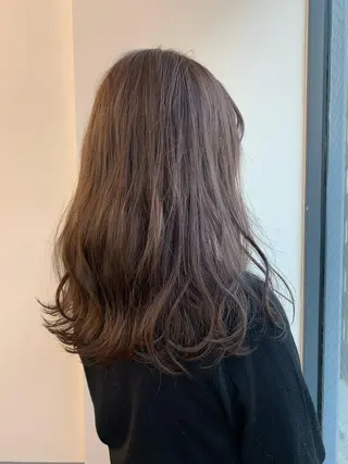 セミロング カラー 🌛ダブルカラー 🌜SAYAKAのヘアスタイル