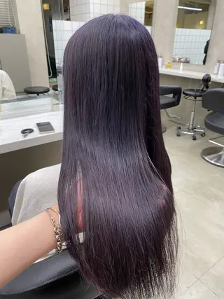 ロング カラー ダブルカラー/ 横浜/JURIのヘアスタイル