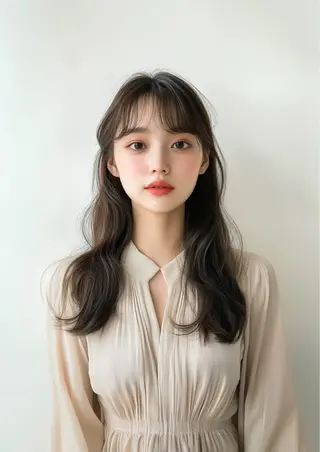 ロング 【レイヤー特化】 ミディアム/深川諒のヘアスタイル