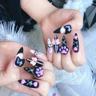 ネイル princess スカルプ専門店のネイルデザイン