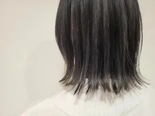 カラー ミディアム パル__レイヤー/パ ーマ/デザインカラーのヘアスタイル