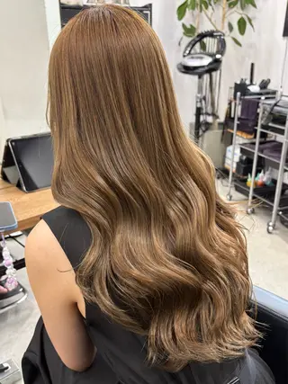 ロング ダブルカラー/寒色 カラー/リリカ🦕のヘアスタイル