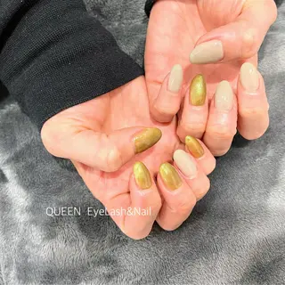 ミディアム カラー ネイル Bloom Nailのネイルデザイン