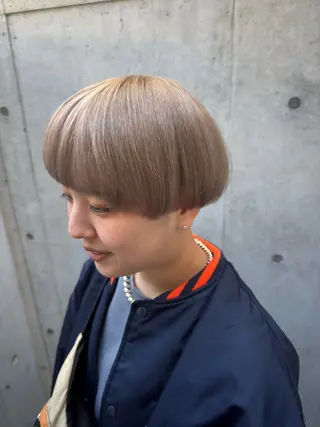 ショート カラー 🍇おぐら めぐみ🍇のヘアスタイル