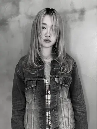 セミロング bob リョウタのヘアスタイル