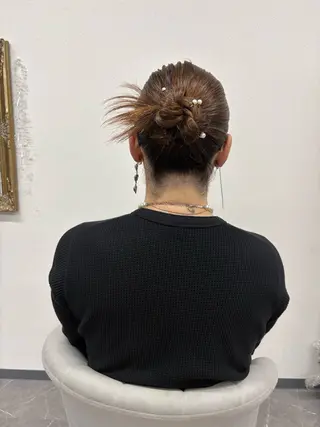 ヘアアレンジ ヘアサロン ミカヅキのヘアスタイル