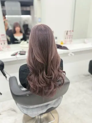 ロング カラー 🥂上品ワンホンヘア 🥂nozomiのヘアスタイル