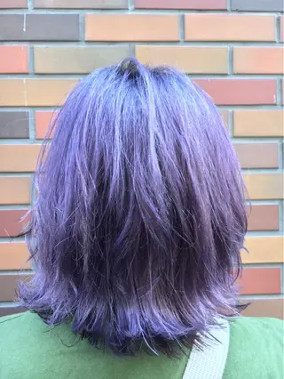 ショート カラー 韓・中華美女ヘア 🇰🇷×🇨🇳のヘアスタイル