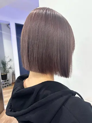 ミディアム ブリーチ透明感カラー 🍀mizuki🍀のヘアスタイル