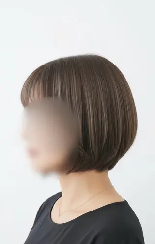 ショート カラー 【くせ毛さんのお悩み 解決🍀】栗橋のヘアスタイル