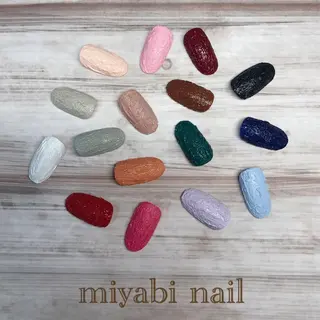 ネイル miyabi nail 桂川駅近くのネイルデザイン