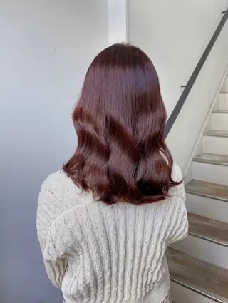 カラー ありあ【カット、 パーマモデル】のヘアスタイル