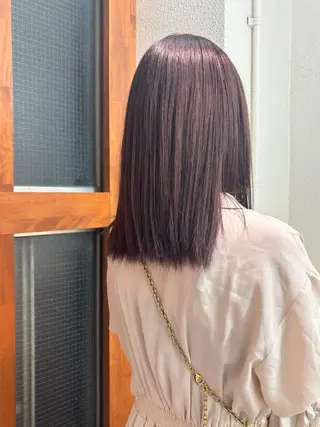 ロング カラー 立川透明感color YUJIのヘアスタイル