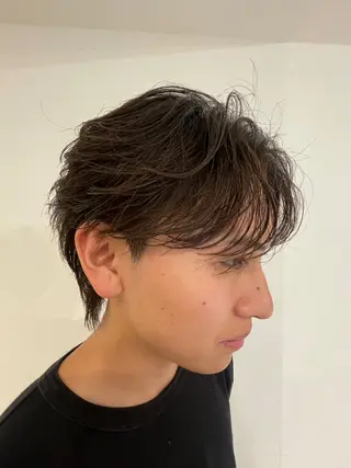 メンズ 三田 真穂のヘアスタイル