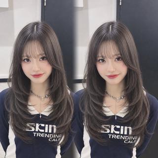 ロング カラー レイヤー特化/顔周り ムラ修正💫ひかるのヘアスタイル