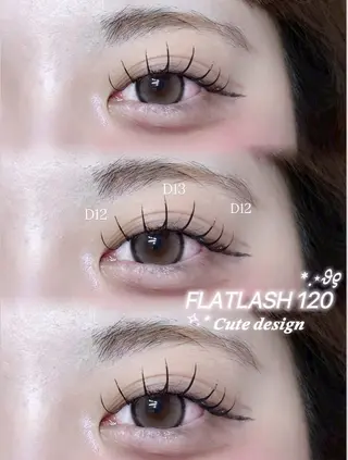マツエク・マツパ nail &eye Lunasisのマツエク・マツパデザイン