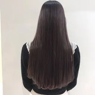 セミロング おん眉美容師eMu✄ yuka‪🤍のヘアスタイル