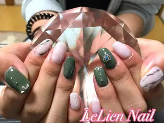 ネイル モチの良さ◉ フィルインネイル♡のネイルデザイン