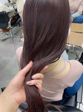 ロング カラー 🍊新宿南口🍊 ERINAのヘアスタイル