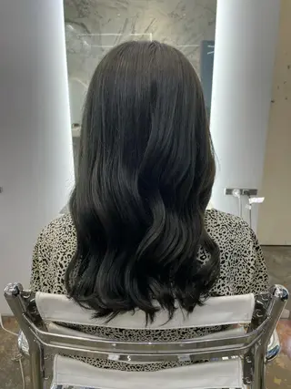 ロング カラー 韓国×網紅ヘア 🤍りん🤍のヘアスタイル