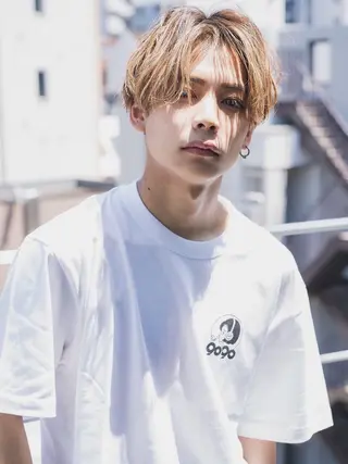ショート カラー パーマ メンズ 💁♂️メンズカッ トパーマ💈大田涼華のヘアスタイル