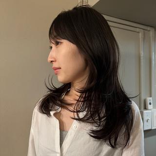 セミロング ショートカット/ Sharaのヘアスタイル