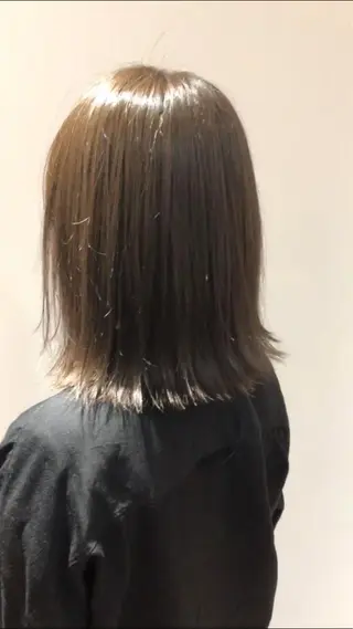 ミディアム カラー 白髪ぼかし/ショート /ミニボブだいじのヘアスタイル