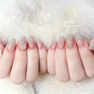 ネイル Lavender nail·中島公園のネイルデザイン