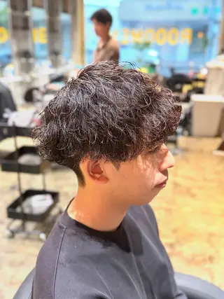 パーマ メンズ ☆★メンズ特化★☆ 川地由麿のヘアスタイル