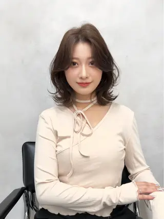 ミディアム カラー ⭐️NOAHL大宮 カラー特化美容室⭐️のヘアスタイル