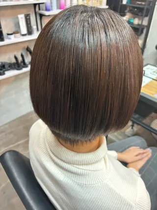 ショート 💜髪質改善/ 艶カラー/ミナ🩷のヘアスタイル