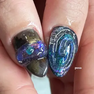 ネイル posa nail モエミのネイルデザイン