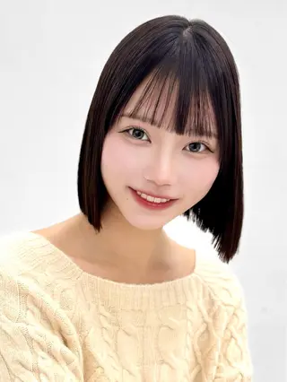 ショート カラー ヘアアレンジ 縮毛矯正🤍 盛れるボブ/ひかりのヘアスタイル
