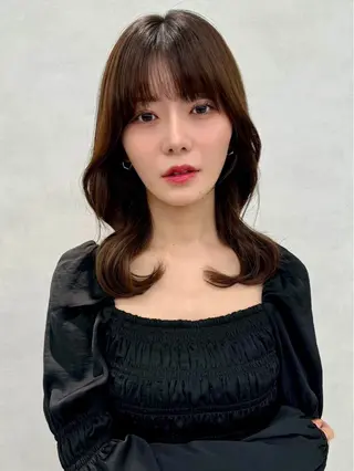 ロング 🫧韓国レイヤー🫧 山本 侑平のヘアスタイル