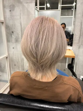 セミロング newi ナカノのヘアスタイル