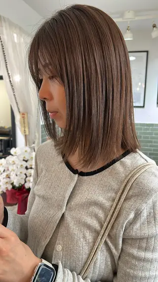ミディアム hair salon Zöld.のヘアスタイル