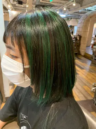 カラー repose日本橋 室町のヘアスタイル