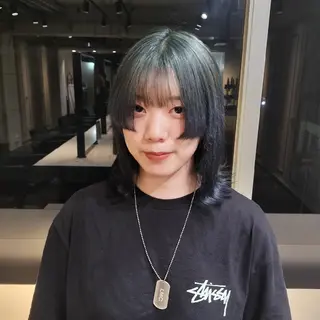 ミディアム カラー 🔅モデル様募集中 🔅にしやまゆいのヘアスタイル