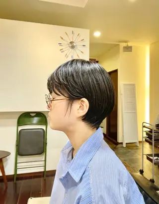 ショート 中川 淳一朗のヘアスタイル