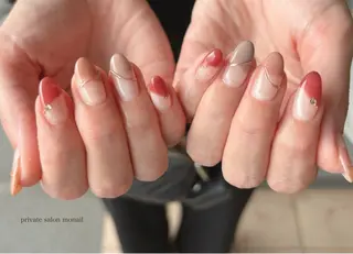 ネイル nail salon monailのネイルデザイン