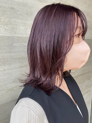 ミディアム SALTWATER AYARIのヘアスタイル