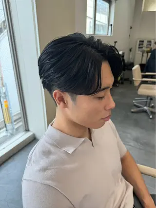 パーマ メンズ 玉置 晴太郎のヘアスタイル