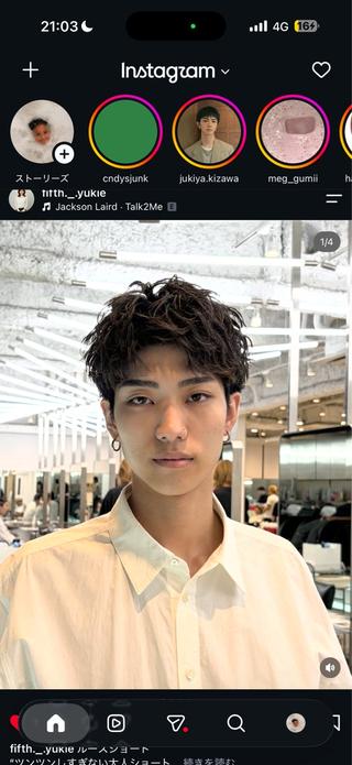 メンズ fifth PARK HINATAのヘアスタイル