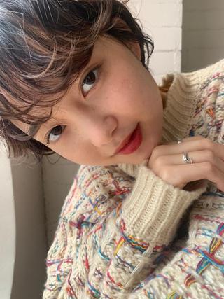 ショート カラー ヘアアレンジ 💝髪質改善💝_ chlom🌸春🌸のヘアスタイル