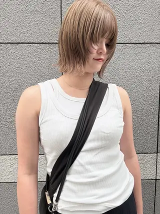 ショート カラー 博多🍒ボブ🌼 ショート🌻大津成美のヘアスタイル